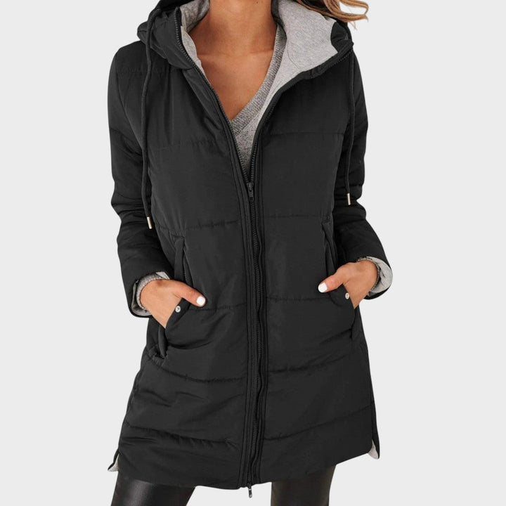 Antoinette | Quilted Hooded Coat