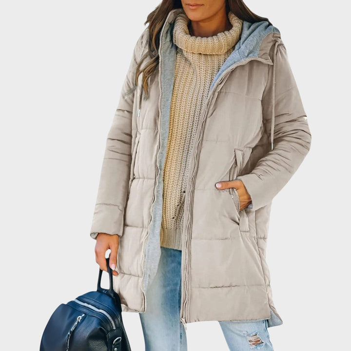 Antoinette | Quilted Hooded Coat