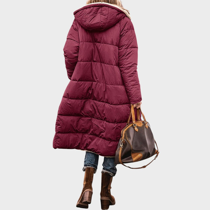 Camellia | Long Reversible Coat