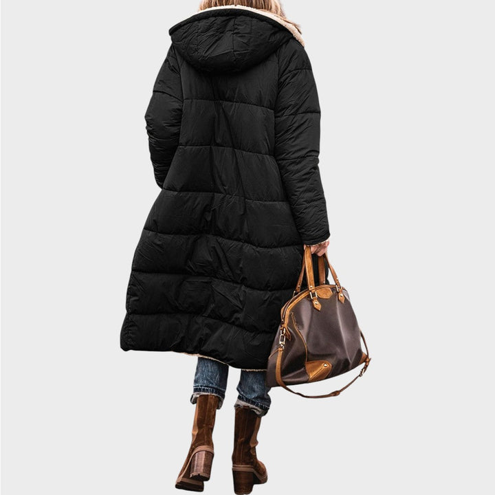 Camellia | Long Reversible Coat