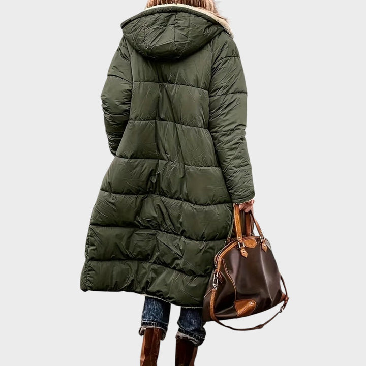 Camellia | Long Reversible Coat