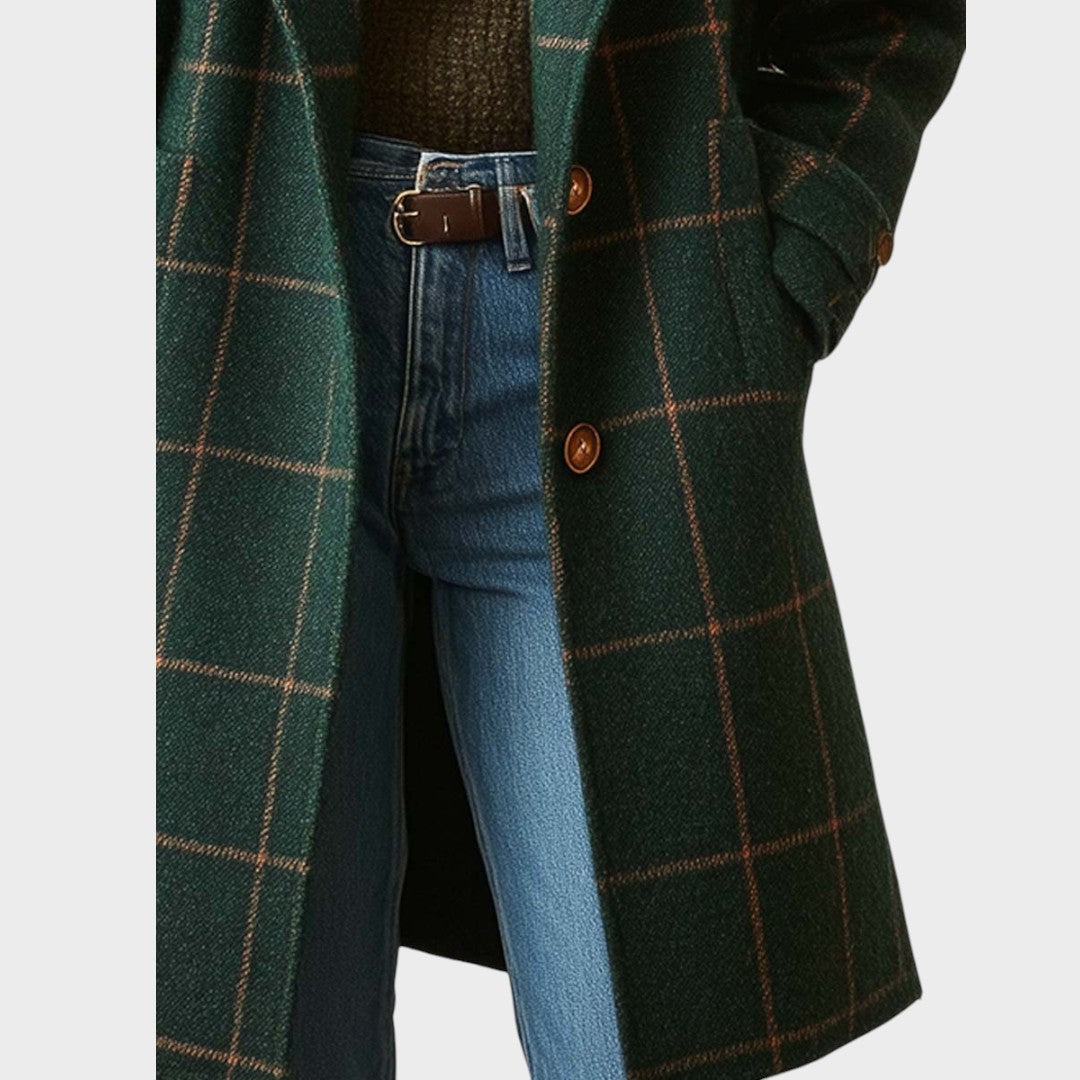 Lisandrine | Check Coat