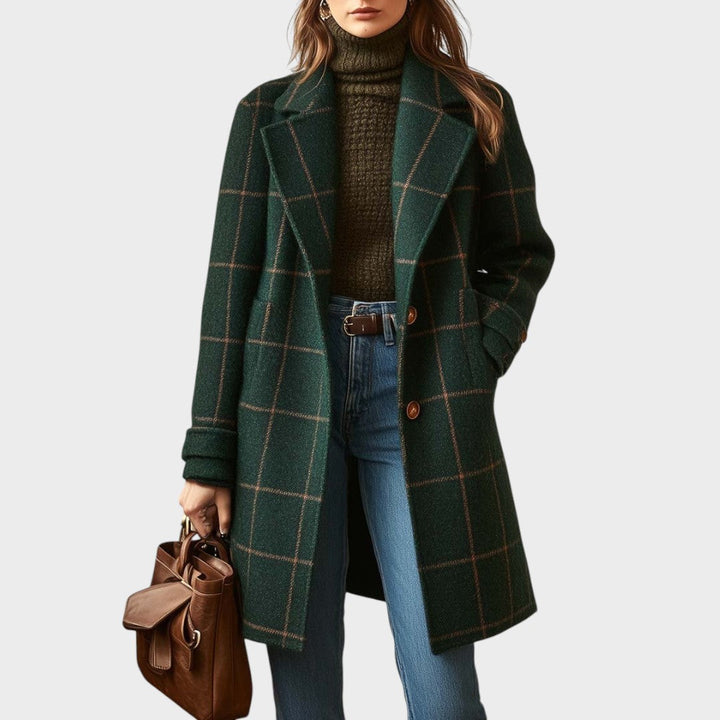 Lisandrine | Check Coat