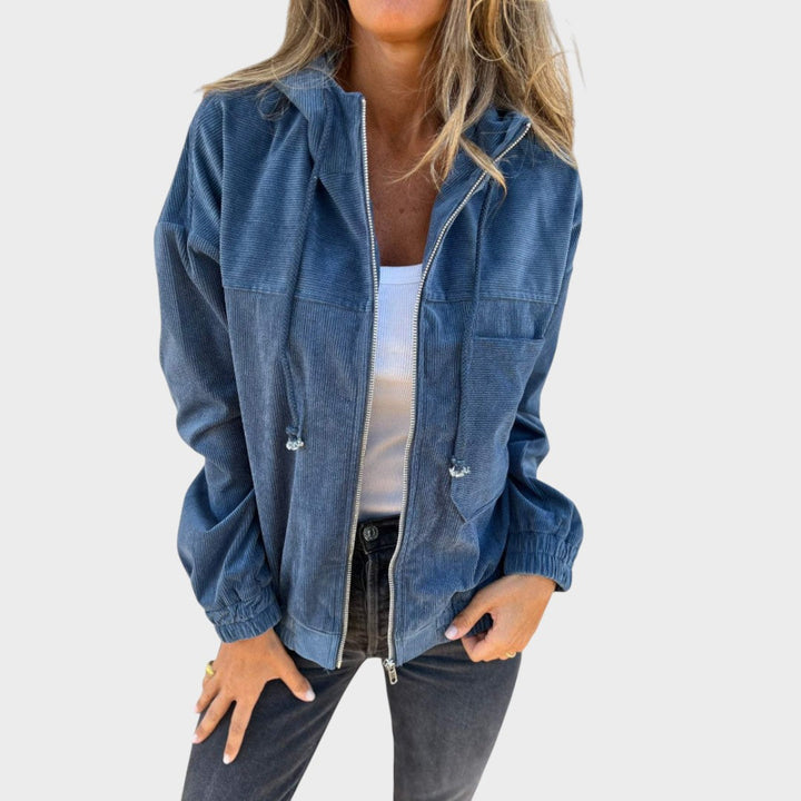 Éloïse | Corduroy Hooded Jacket