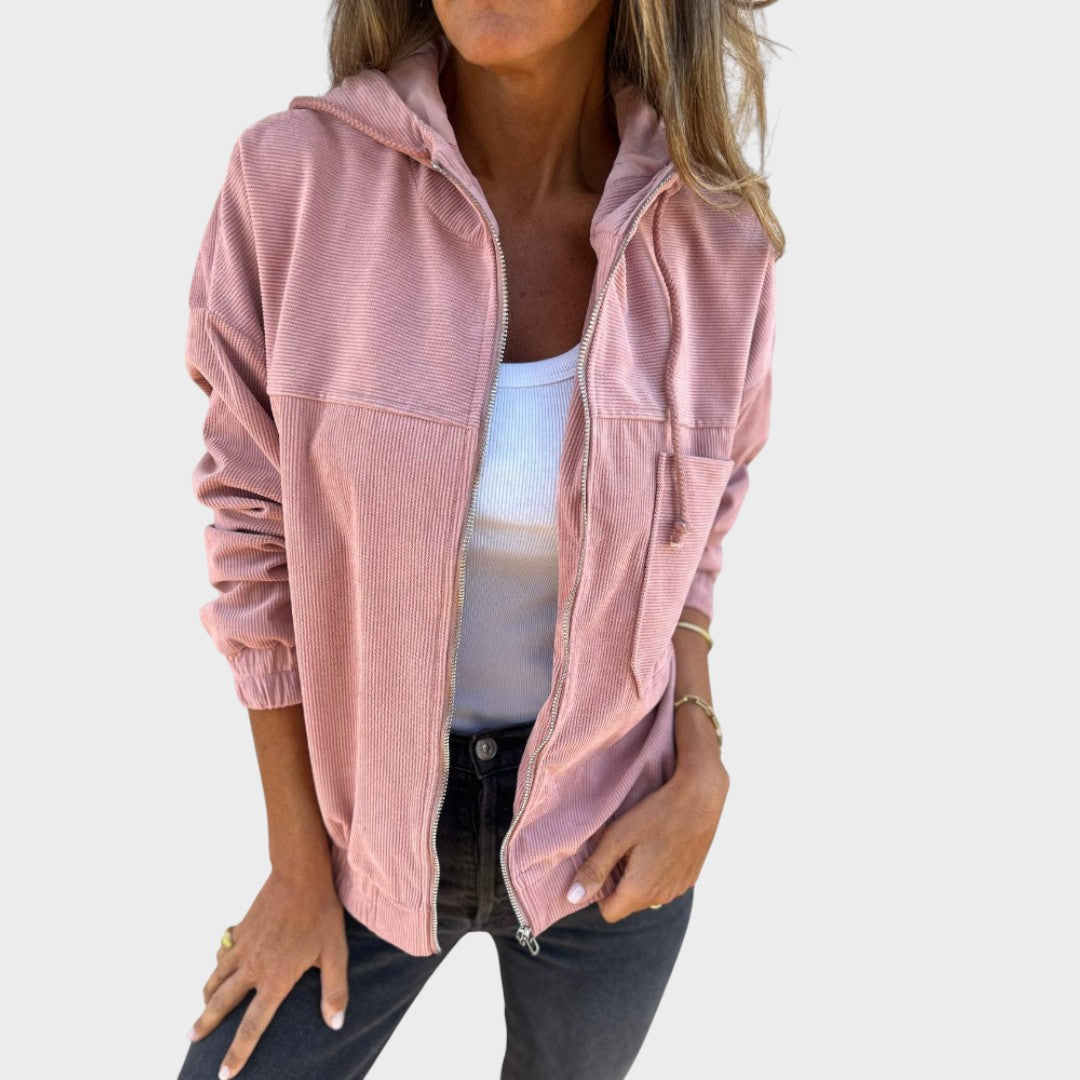 Éloïse | Corduroy Hooded Jacket