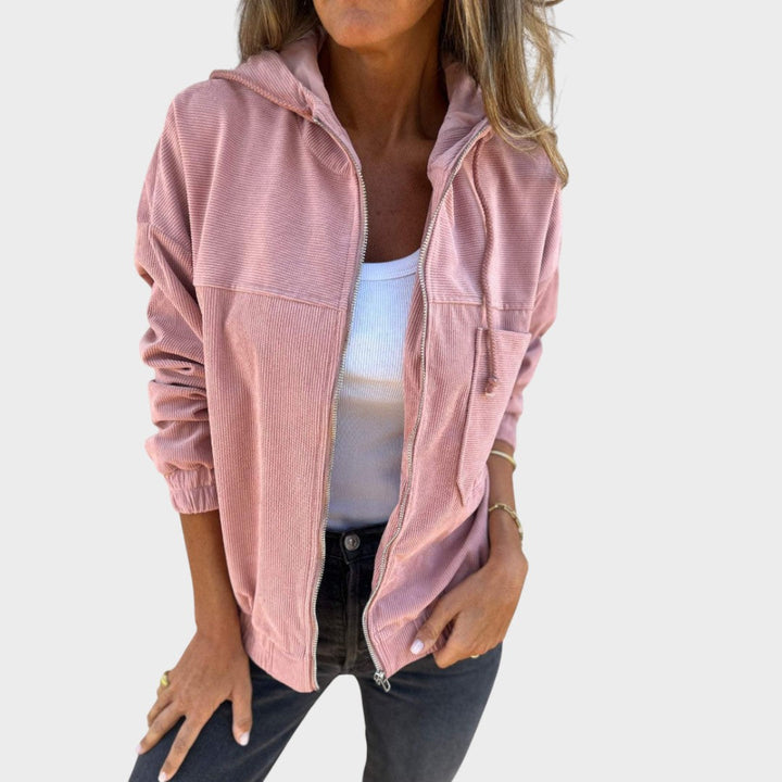 Éloïse | Corduroy Hooded Jacket