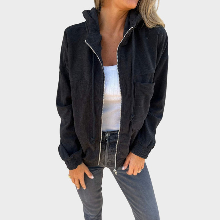 Éloïse | Corduroy Hooded Jacket