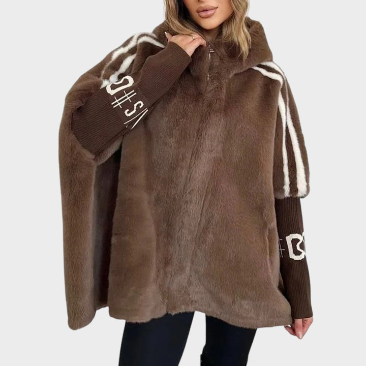 Béatrix | Elegant Leather Coat
