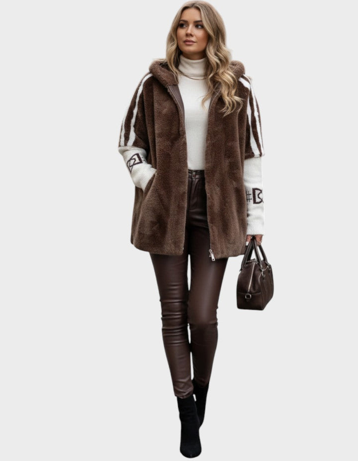 Béatrix | Elegant Leather Coat