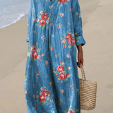 Melina | Airy Spring Dress with Long Sleeves