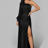 Alice | Refined Silhouette Elegant Special Occasion Maxi Dress