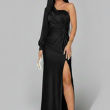Alice | Refined Silhouette Elegant Special Occasion Maxi Dress