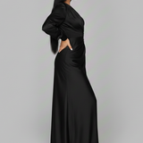 Alice | Refined Silhouette Elegant Special Occasion Maxi Dress