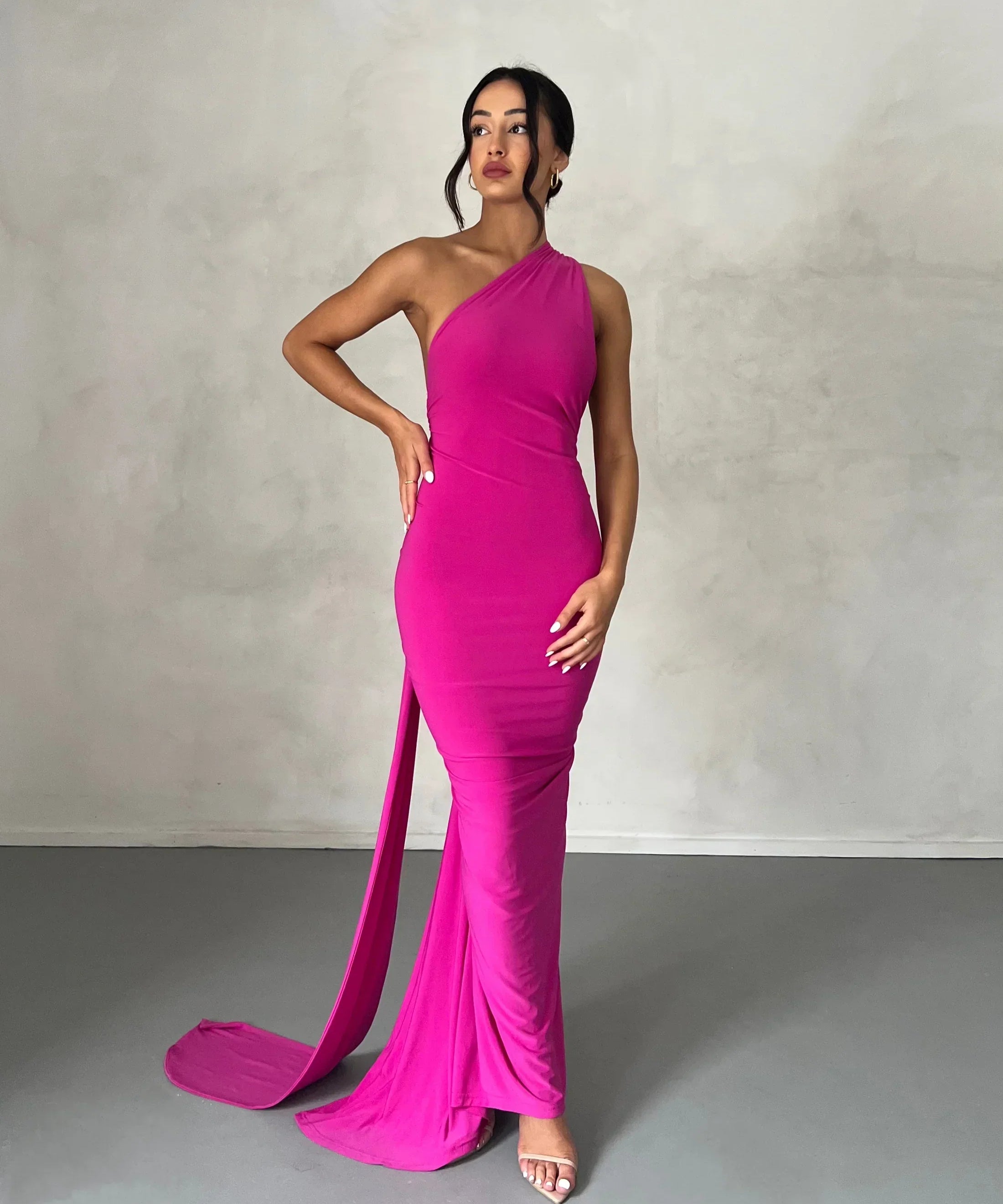 Arabella | Modern Sash Detail Maxi Dress