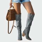 Magdaléna - Knee-High Leather Orthopaedic Boots