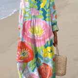 Talina | Airy Spring Dress with Long Sleeves
