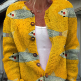 Paola™ | Vintage Brei Cardigan