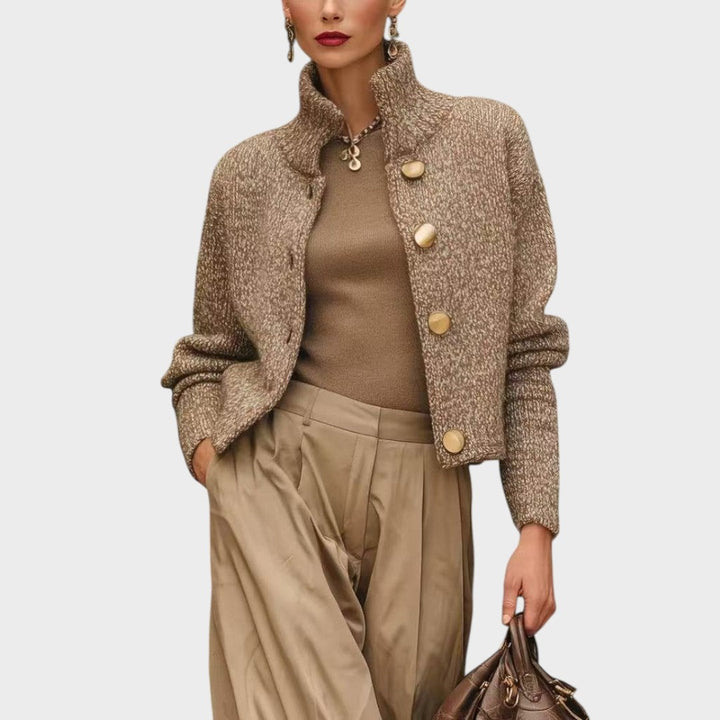 Violette | Short Button Jacket