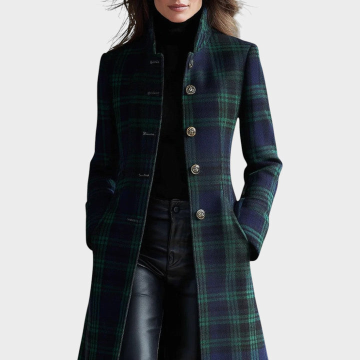 Valentine | Checked Coat