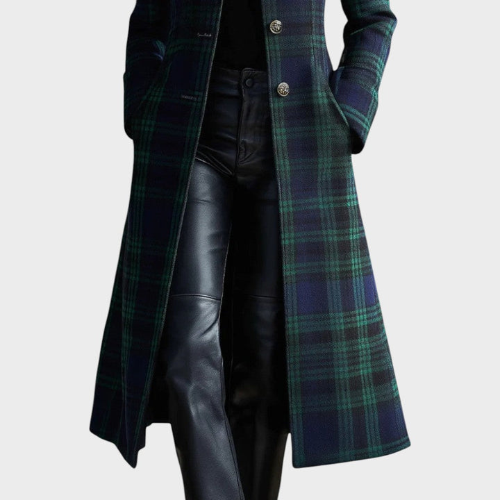 Valentine | Checked Coat