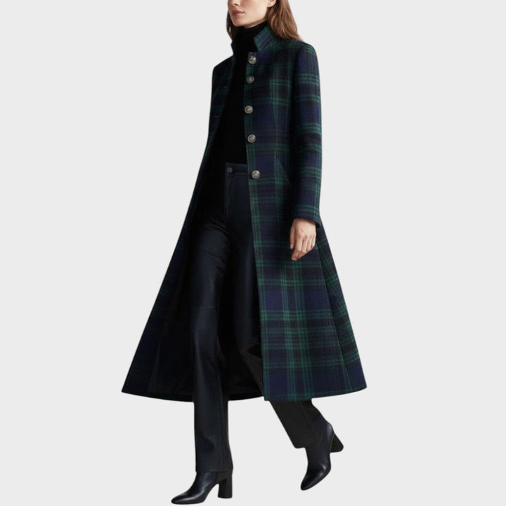 Valentine | Checked Coat