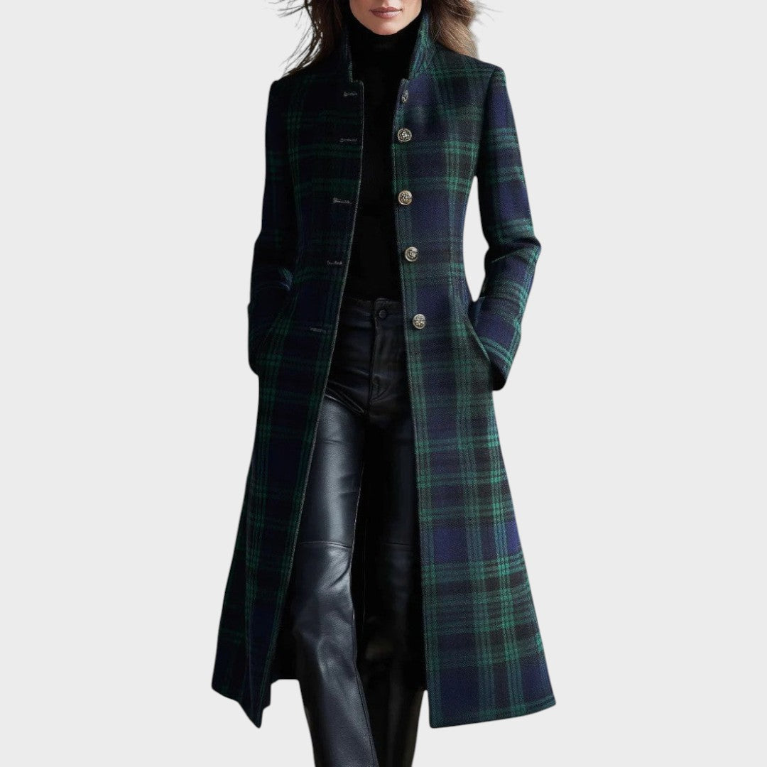 Valentine | Checked Coat