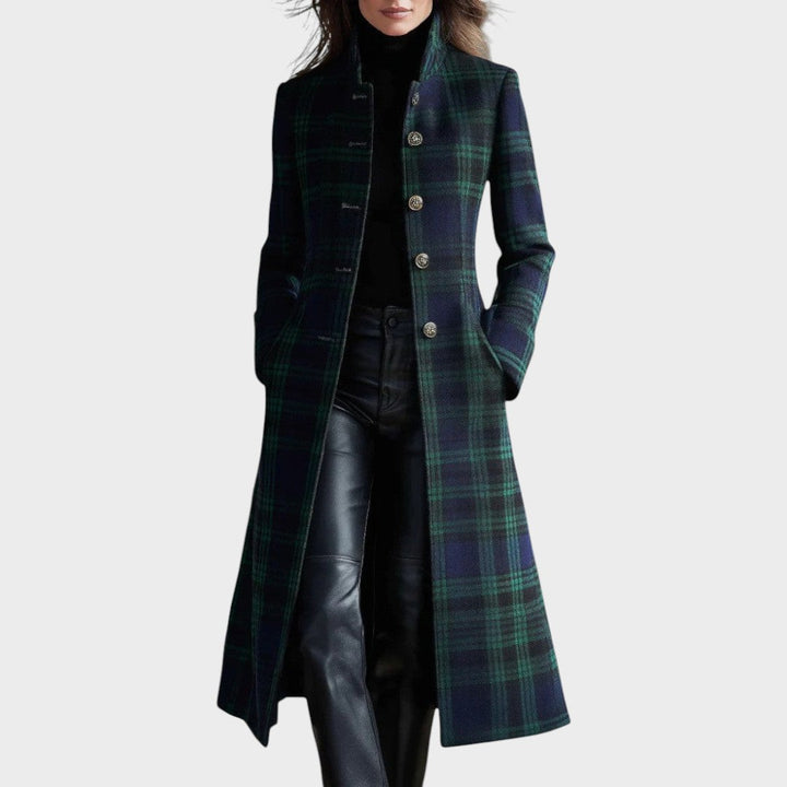Valentine | Checked Coat