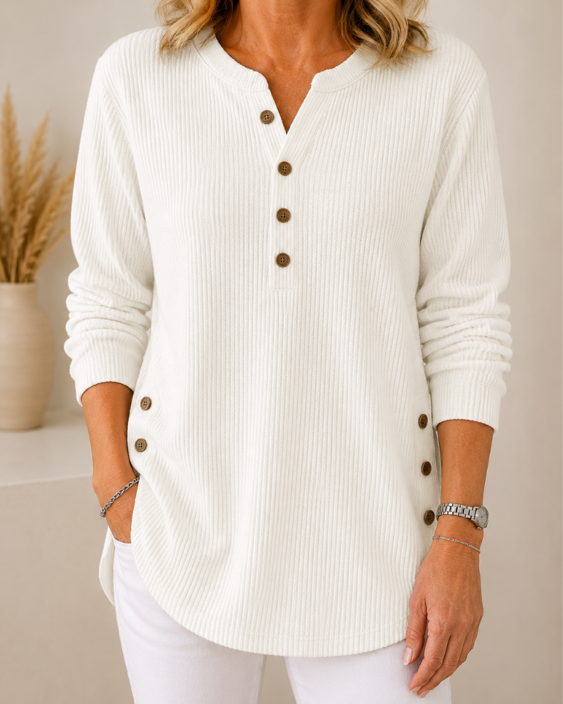 Comfortable Button Jumper