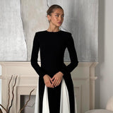 Mayfair | Sophisticated Modern Comfort Silhouette Maxi Dress
