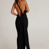 Arabella | Modern Sash Detail Maxi Dress