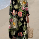 Jolena | Airy Spring Dress with Long Sleeves