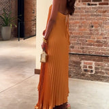 Selena | Timeless Sleek Silhouette Evening Maxi Dress