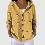Aoife | Comfort Knit Hooded Cardigan