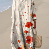 Elena | Airy Spring Dress with Long Sleeves