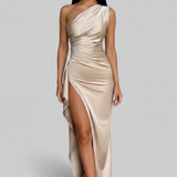 Grace | Elegant Long Slip GownSatin Maxi Dress