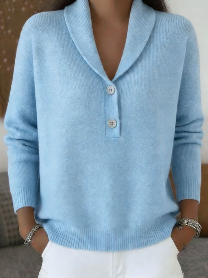 Gentle Mock Neck Jumper