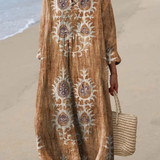 Karina | Airy Spring Dress with Long Sleeves