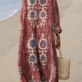 Karina | Airy Spring Dress with Long Sleeves