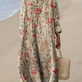 Soraya | Airy Spring Dress with Long Sleeves