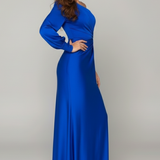 Alice | Refined Silhouette Elegant Special Occasion Maxi Dress