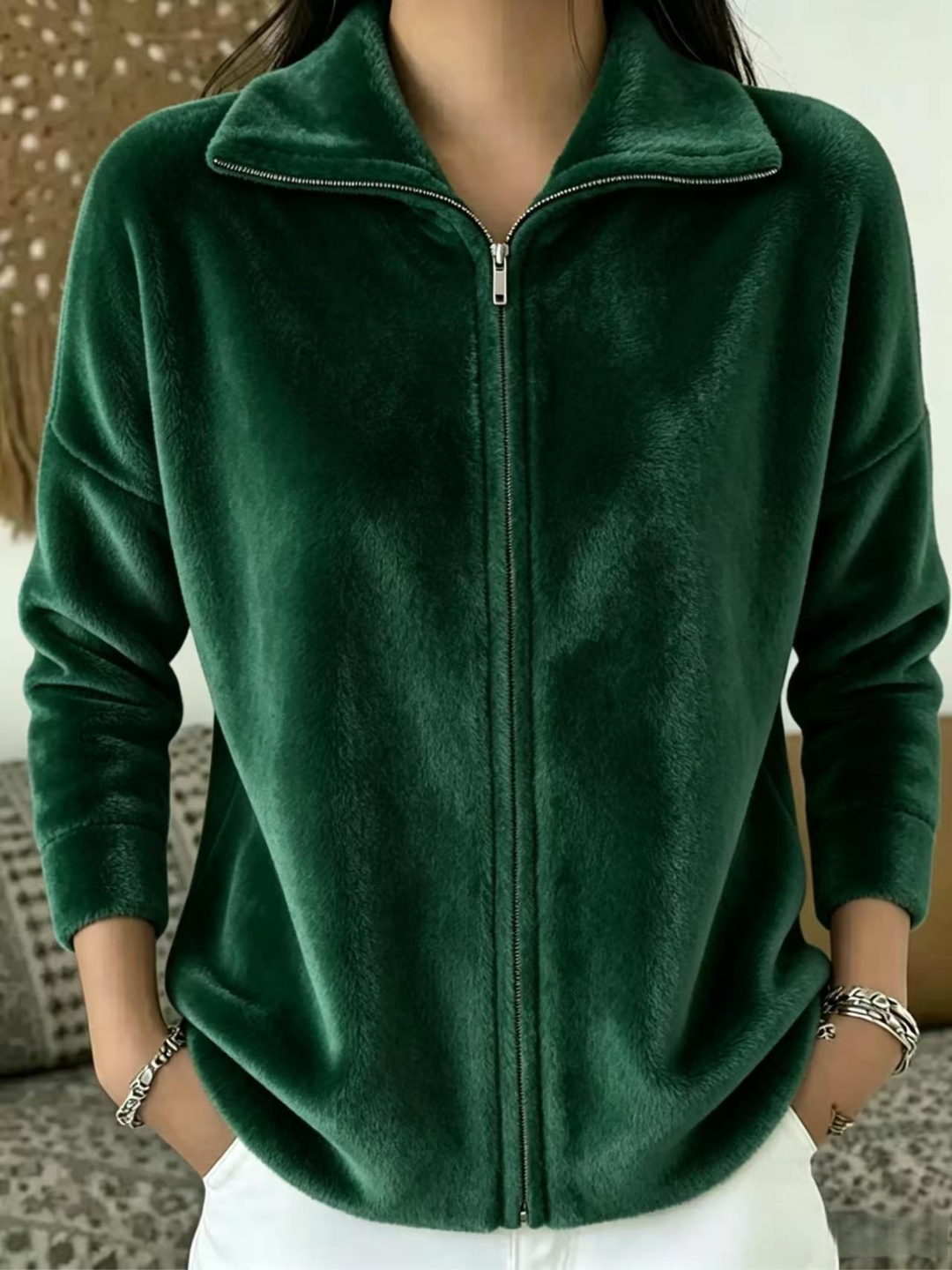 Soft Zip Jumper