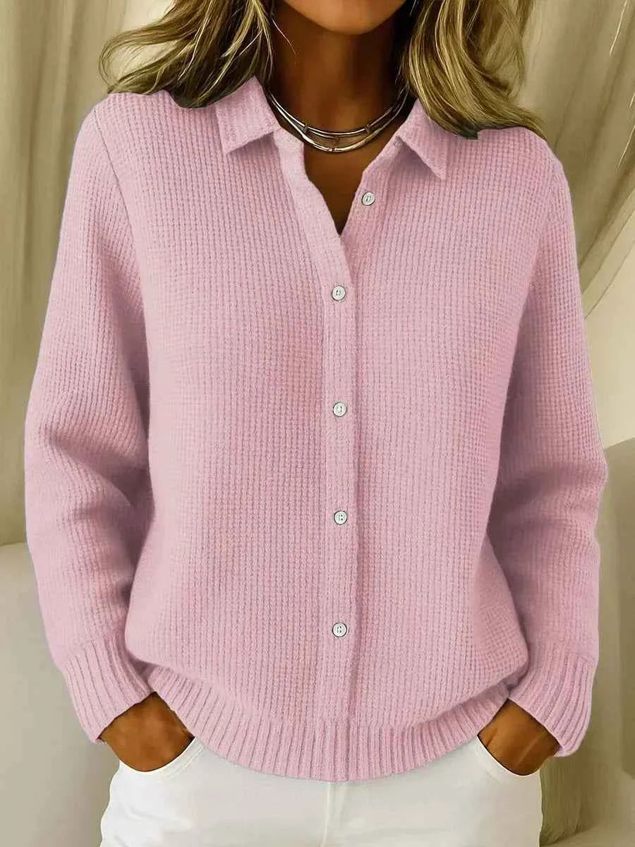 Sophie | Textured Button Cardigan