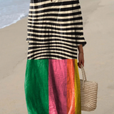 Sabina | Airy Spring Dress with Long Sleeves