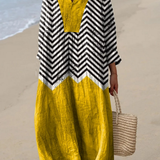 Zara | Airy Spring Dress with Long Sleeves