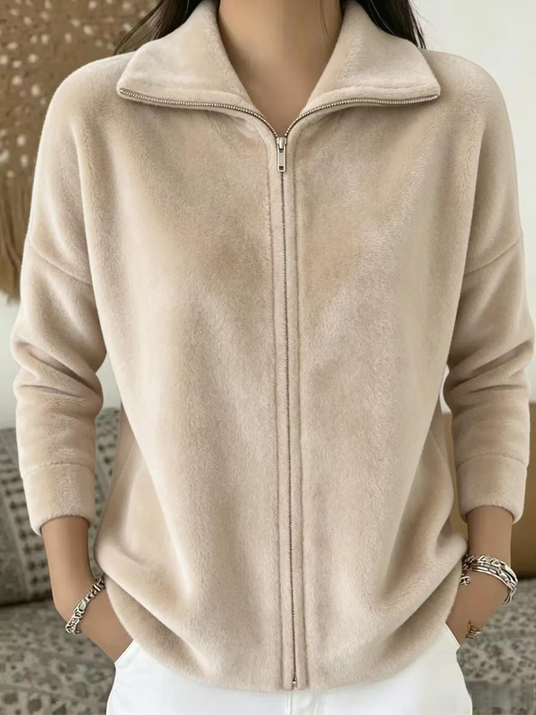 Soft Zip Jumper