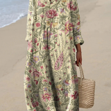 Soraya | Airy Spring Dress with Long Sleeves