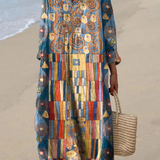 Calina | Airy Spring Dress with Long Sleeves