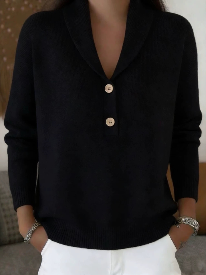 Soft Mock Neck Sweater