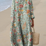 Soraya | Airy Spring Dress with Long Sleeves