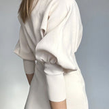 Celeste | Classy Balloon Sleeve Dress